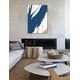 thumbnail image 2 of cuadro decorativo trazo abstracto blue lienzo by suma  1 pieza 90 X 60 CM, 2 of 2