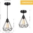 thumbnail image 4 of Pendant Light with Plug Hanging Lamp for Kitchen Island Dining Room Bar Counter, 4 of 5