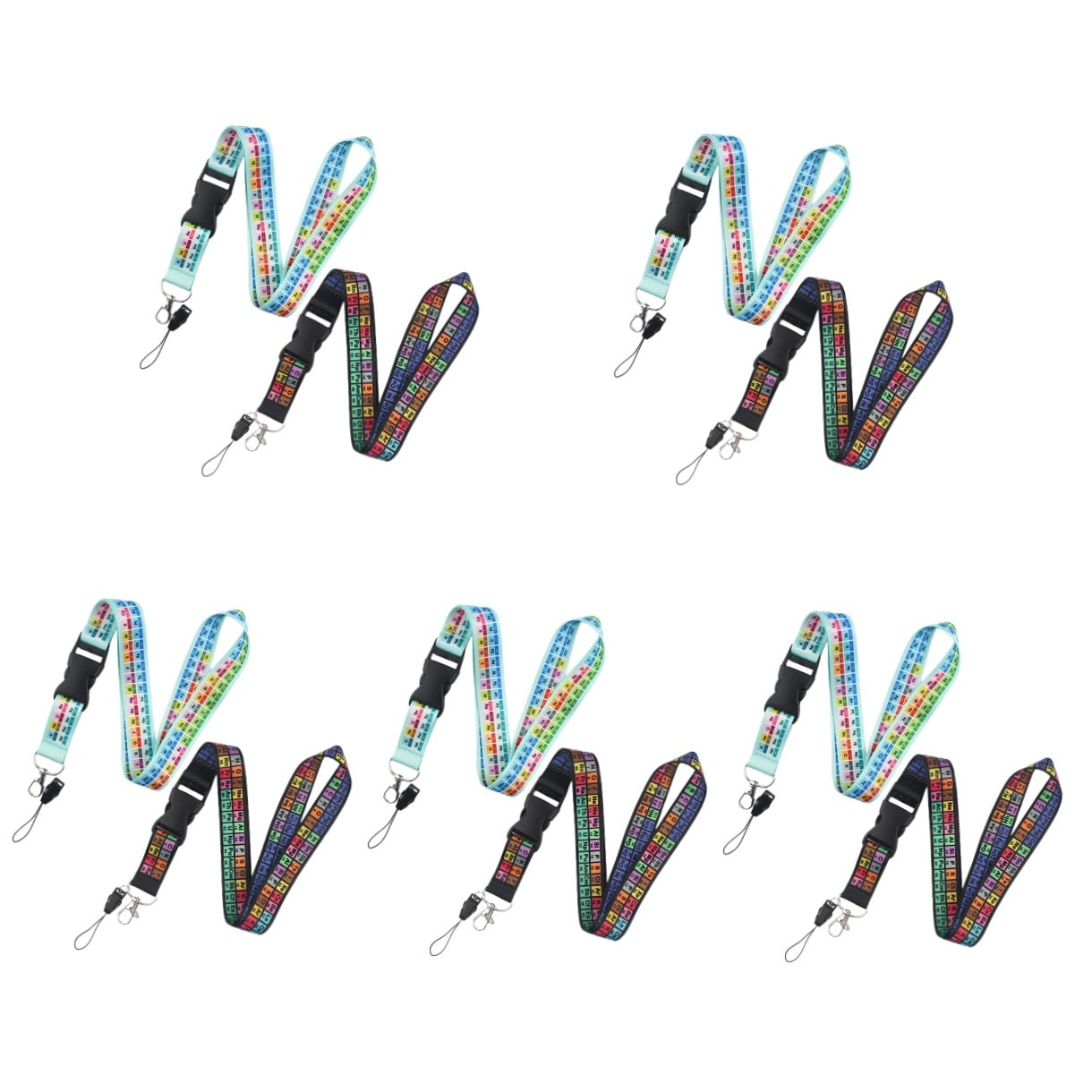 WEUVEB Decorative Phone Lanyard Multifunctional Anti-Loss Assorted Color