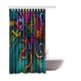 thumbnail image 2 of WOPOP Octopus Waterproof Polyester Bathroom Shower Curtain 66x72 Inches, 2 of 2