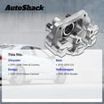 thumbnail image 3 of AutoShack Rear Brake Calipers Left & Right Replacement for 2012-2020 Dodge Grand Caravan 2012-2016 Chrysler Town & Country 2013-2015 Ram C/V 2012-2014 Volkswagen Routan 2-PC Set, 3 of 5