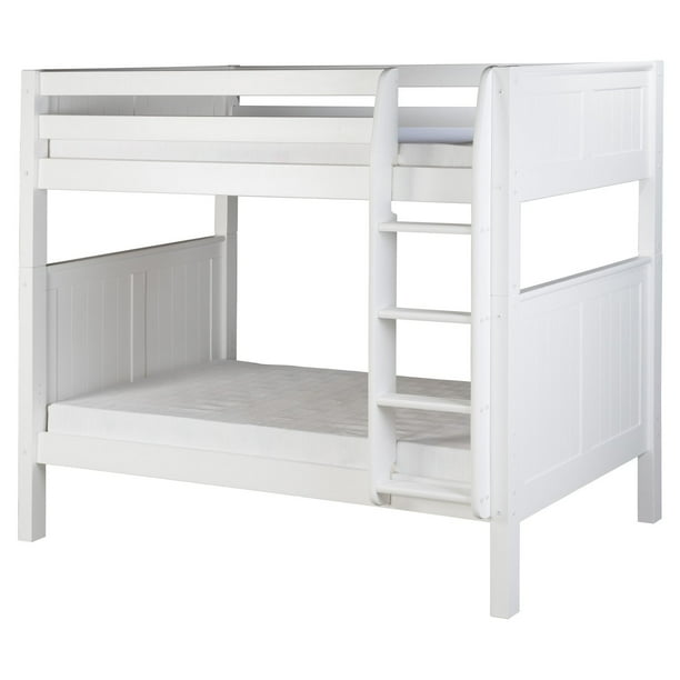 Camaflexi Twin over Twin Bunk Bed with Drawers Panel Headboard
