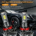 thumbnail image 6 of H7 H9 LED For Mercedes C Class W204 8000LM Headlight Fog Light 6000K White 4x Bulbs, 6 of 13