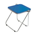 thumbnail image 4 of FashionCha Small Foldable TV Tray Table Dinner Table Computer Desk Side Table Folding Snack Blue, 4 of 9