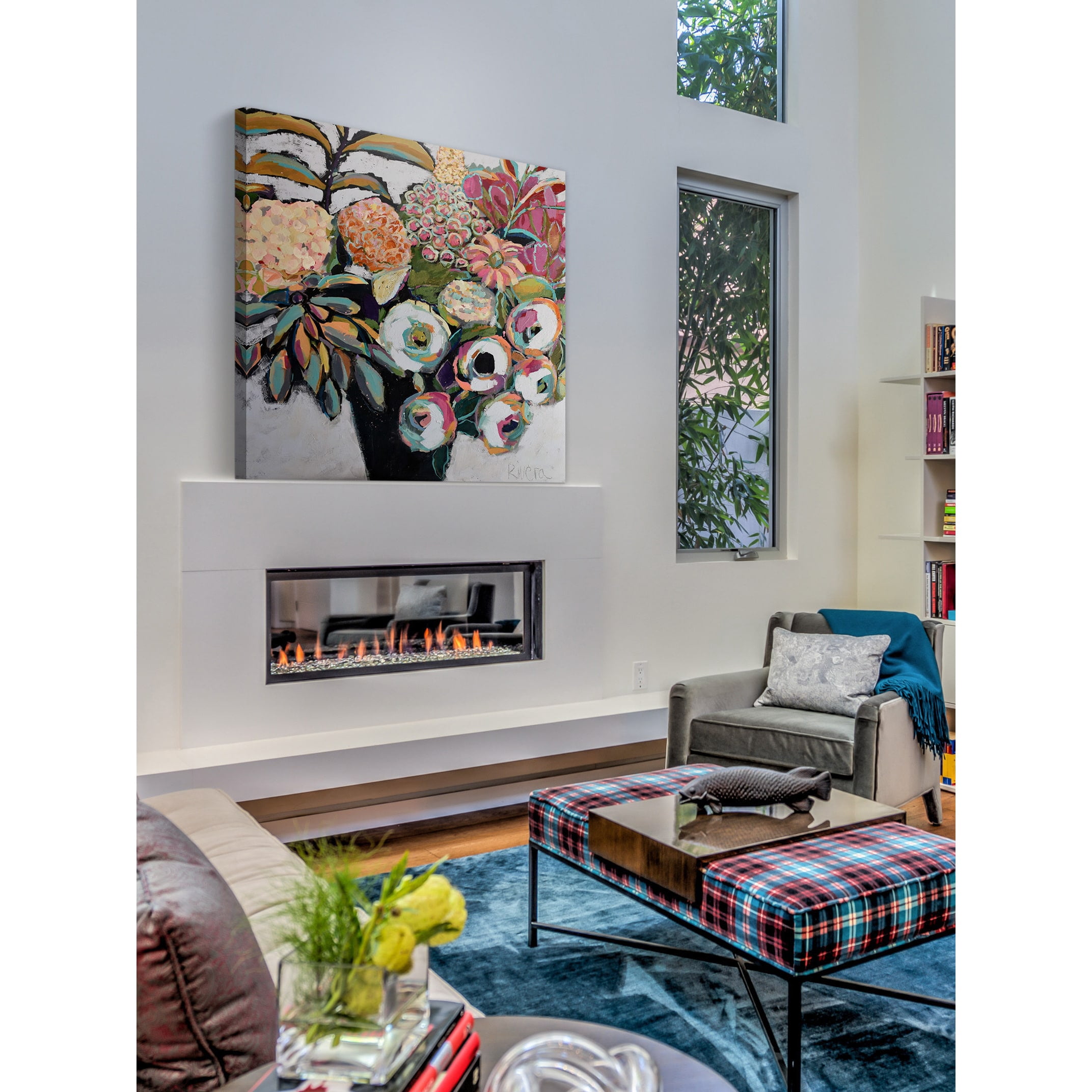 Marmont Hill "Spring Bouquet" by Michelle Rivera Painting Print on Wrapped Canvas