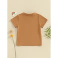thumbnail image 4 of Bslissey Toddler Baby Boys T-shirts Short Sleeve Crew Neck Pullovers Casual Solid Color Tops 6M 12M 18M 24M 3T 4T Kids Loose Summer Clothes for Daily, 4 of 8