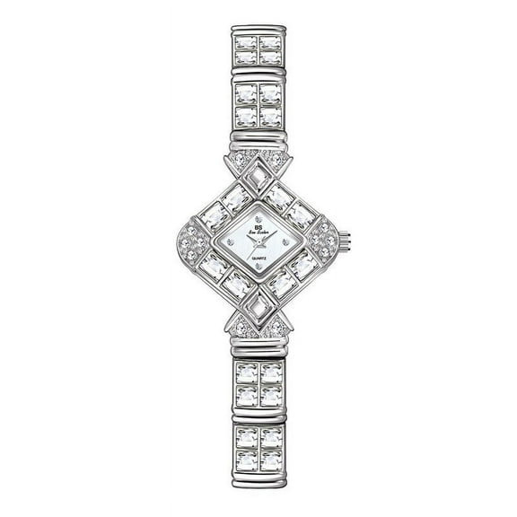 BS Women's Watch Rose Gold Fashion Trendy Jewelry Women's Watch with Diamonds Quartz Watch Popular Stylish Simple Trend