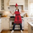 thumbnail image 2 of Wax Crayon For Carnival & Theme Party Colourful Fancy Dress Set For Adults With Apron And Hat Fun Available In 8 Colours, 2 of 9