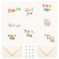 thumbnail image 3 of 6 juegos de tarjetas de Navidad con pegatinas de sobres tarjetas de agradecimiento de vacaciones de Navidad tarjetas de agradecimiento tarjetas de mensajes en blanco postales, 3 of 5