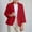 Red, variant on Kids Blazer Long Sleeve Lapel Collar Open Front Casual Red Suit Jacket with Inner Pocket Dress Coat for Teen Girls 5-6 Years Formal&nbsp;Outfits