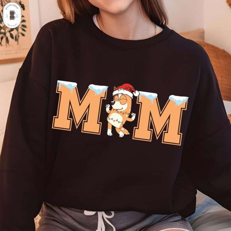 Chilli Heeler Shirt, Christmas Mom Chilli Shirt, Bluey Christmas Shirt, Mom Shirt, Merry Christmas Shirt, Shirt Christmas, Gift For Mom