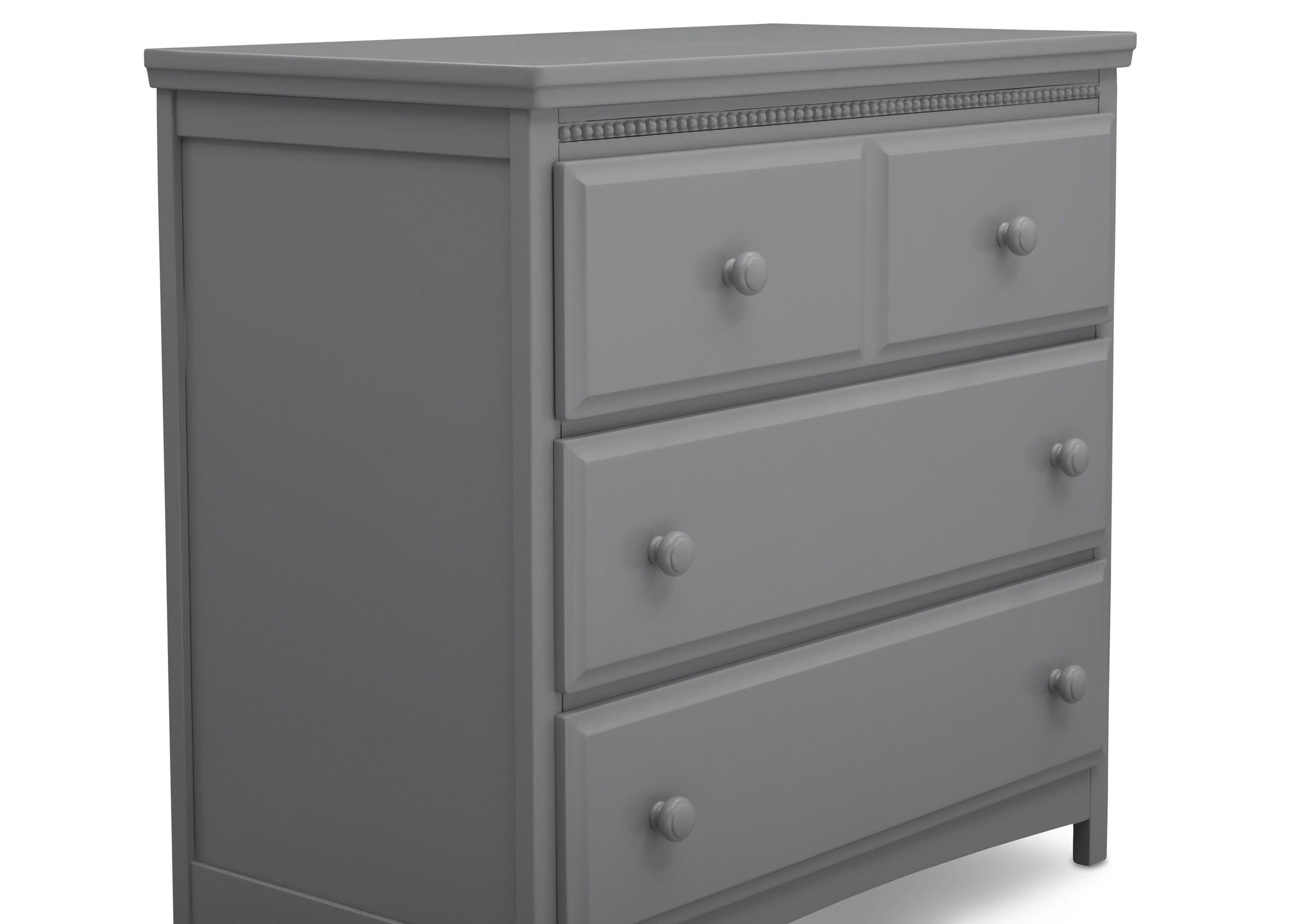 Delta Children Waverly 3 Drawer Dresser With Changing Top Grey