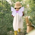 thumbnail image 1 of Ailes de Papillon pour Filles Ailes Fairy pour Fêtes à Thème de Carnaval Jeu de Rôle Violet, 1 of 10