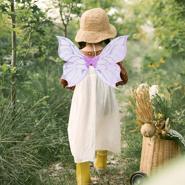 Ailes de Papillon pour Filles Ailes Fairy pour Fêtes à Thème de Carnaval Jeu de Rôle Violet