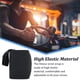 thumbnail image 4 of Greeniant Muñequera elástica Peso Gimnasio Fitness Correa acolchada Soporte de mano Banda Barra Compresión Muñequeras profesionales Accesorios para máquinas de ejercicios Negro, 4 of 6