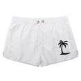 thumbnail image 3 of MuXiKeJi Clothes Men's Swim Trunks Elastic Waist Drawstring Quick-Dry Beach Shorts 5 Inch Inseam Side Pockets Bathing Suit Boardshorts, 3 of 4