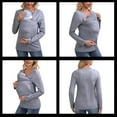 thumbnail image 2 of Mens Baby Carrier T Shirt, Kangaroo Shirt for Dad and Baby, Kangaroo Pocket T-Shirt for Men, 2 of 10