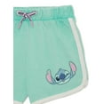 Disney Toddler Girls Stitch T-Shirt and Shorts Set, 2-Piece, Sizes 2T ...