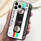 thumbnail image 1 of Funda blanda de estilo Retro con cinta de Cassette Vintage para iPhone 14 Pro Max 13 12 11 Pro XS Max Mini SE 2022 2020 7 8 6 6S Plus X XR Coque Tan Jianjun unisex, 1 of 2