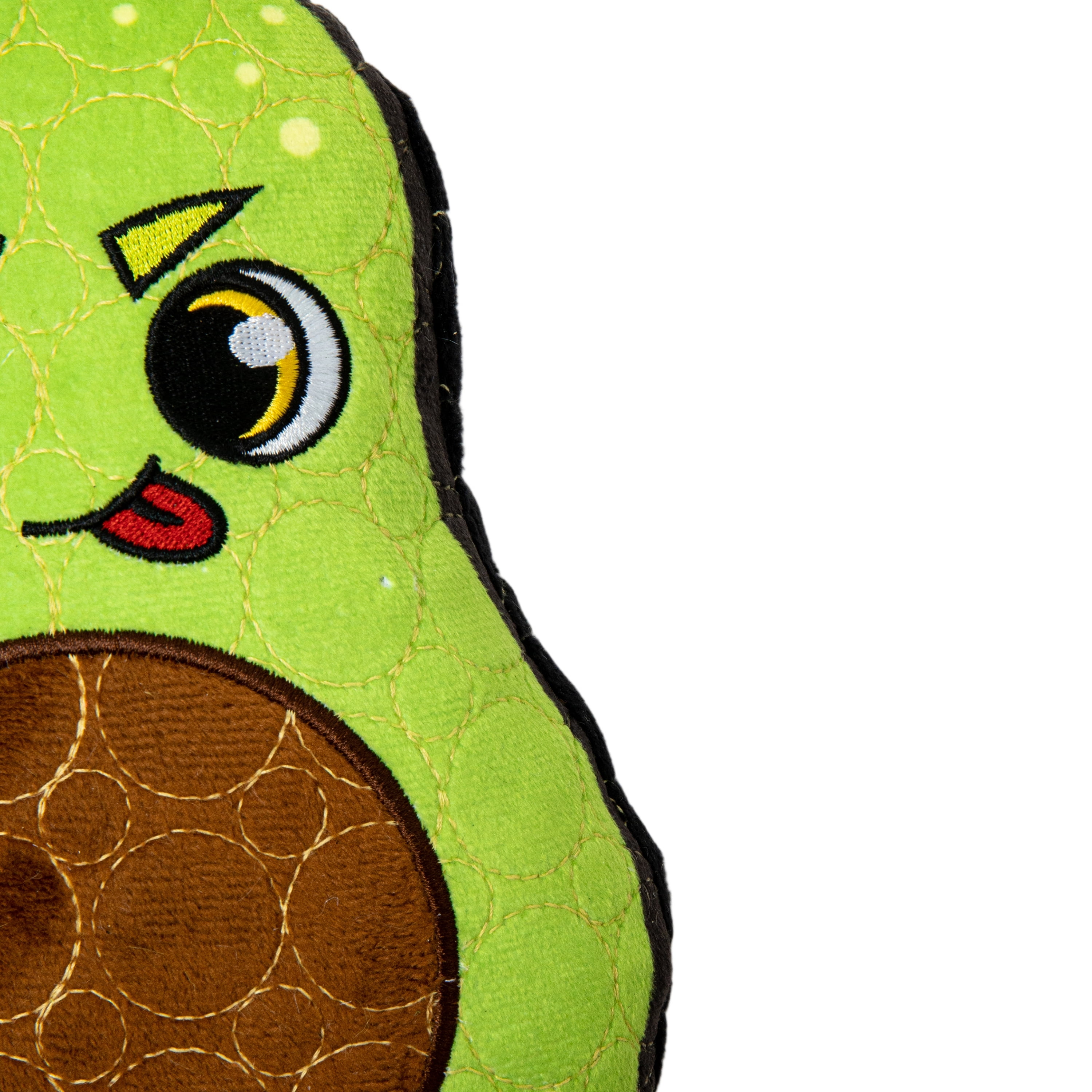 Bite Force Avocado Durable Plush Dog Toy