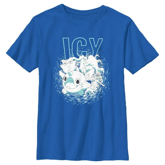 Boy's Pokemon Icy Types Graphic T-Shirt
