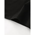 thumbnail image 4 of 1 Pce T-Shirt à Col Rond pour Femmes, Imprimé Patte Drapeau Américain Patriotique, Imprimé Alphabet Abstrait Décontracté, Polyester Tricoté Extensible Moyen, Haut Confort Toutes Saisons, 4 of 6
