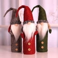thumbnail image 3 of Juego de vino creativo y decorativo navideño Rudolph Bolsa para botellas de vino navideñas Juego de botellas de champán Suministros decorativos, 3 of 5