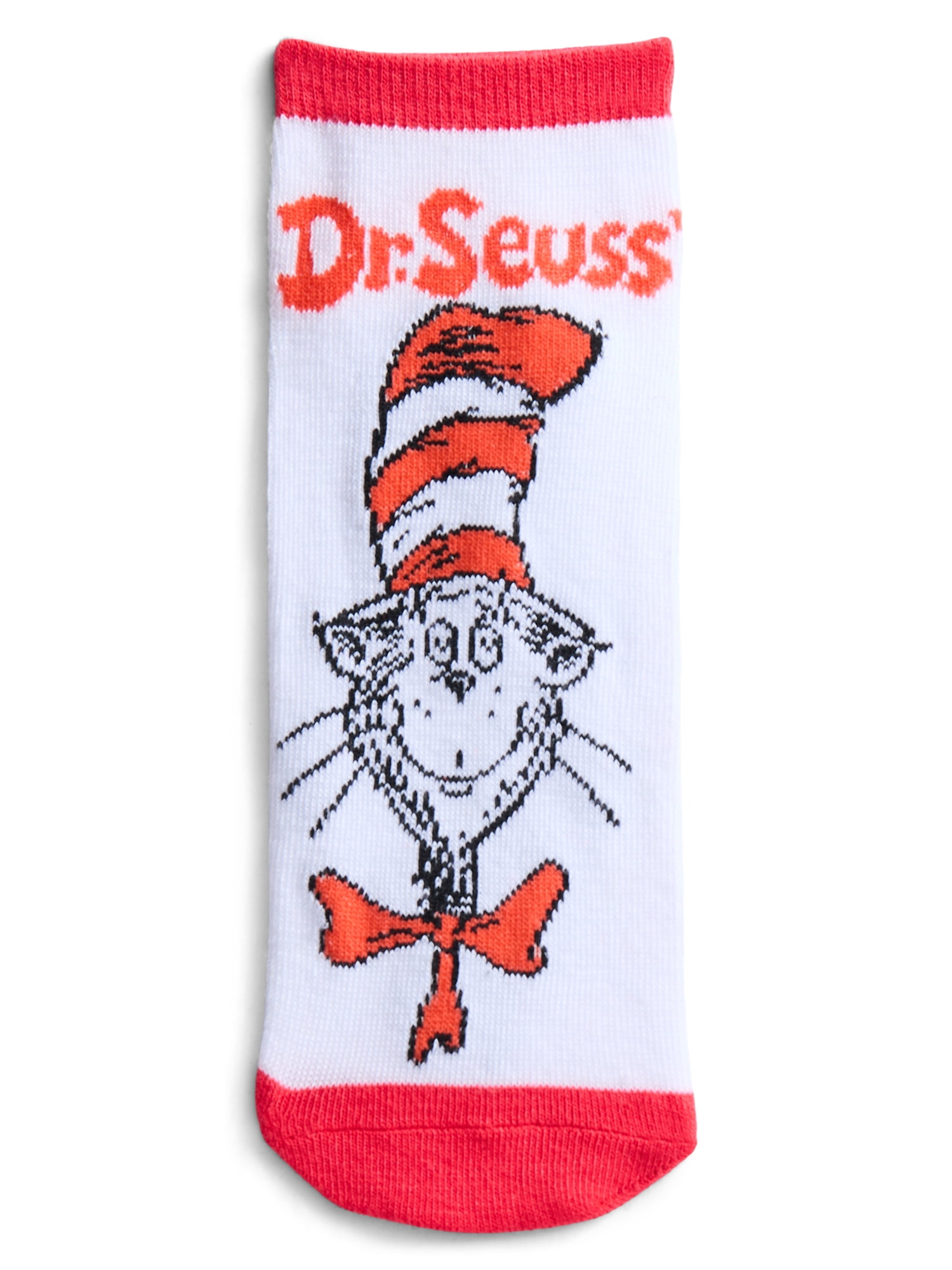 Dr. Seuss Women's Low-Cut Socks, 10-Pack, Shoe Sizes 4-10