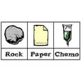 thumbnail image 3 of CafePress - Rock Paper Chemo Sweatshirt - Crew Neck Sweatshirt, 3 of 5