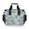 thumbnail image 7 of FORMRS Insulated Cooler Bag 24 Cans Capacity Soft Leakproof Lunch Box with Side Pockets, Vibrant Hydrangeas Pattern, 7 of 7