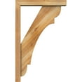 thumbnail image 3 of Ekena Millwork 4"W x 20"D x 32"H Olympic Block Rough Sawn Bracket w/ Offset Brace, Western Red Cedar, 3 of 25