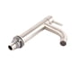 thumbnail image 5 of Grifo de lavabo Jadeshay de Acero inoxidable Cepillado Plata, 5 of 8