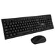 thumbnail image 2 of Kit teclado y mouse Qian QKX-WRESP-01-BK USB Alambrico español 1200 DPI 104 teclas, 2 of 7