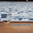thumbnail image 5 of TWINNIS Boho Area Rug Vintage Tribal Carpet Anti-Slip Rug Washable Persian Carpet for Living Room Bedroom,Blue ,5'x8', 5 of 9