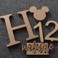 thumbnail image 3 of Personalizado cualquier tamaño MDF tallado decoración del hogar altavoz MDF anillos Sincero Hogar, 3 of 6
