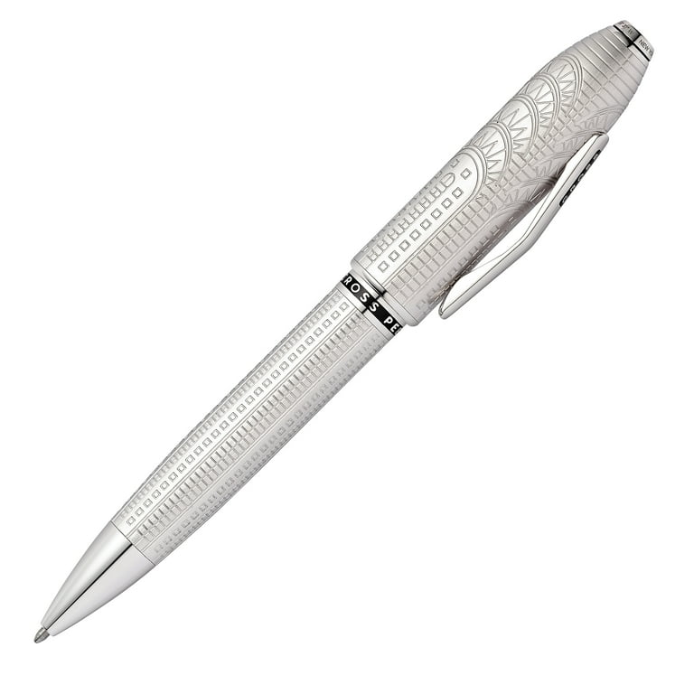 CROSS PEERLESS 125 ニューヨーク Cross Peerless 125 New York Platinum Ballpoint Pen - Walmart.com