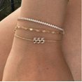 thumbnail image 2 of Gold Tennis Bracelet, 2 of 3