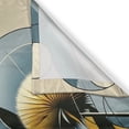 thumbnail image 3 of Ambesonne Floral Eucalyptus Kitchen Curtains, Summery Thistles, 55"x39", Mustard Blue Grey Cream, 3 of 3