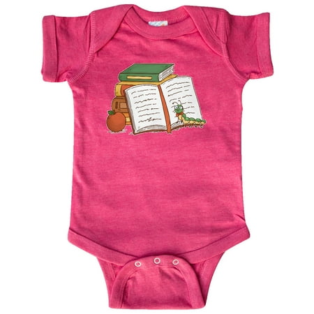

Inktastic Tiny Library Bookworm Gift Baby Boy or Baby Girl Bodysuit