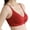 Red, variant on Women's Jelly Glue Lift Up Soft Support Seamless Push Up Side Retraction Semi Fixed Cup Bra Comfortable, Good Support, Available in Multiple Sizes