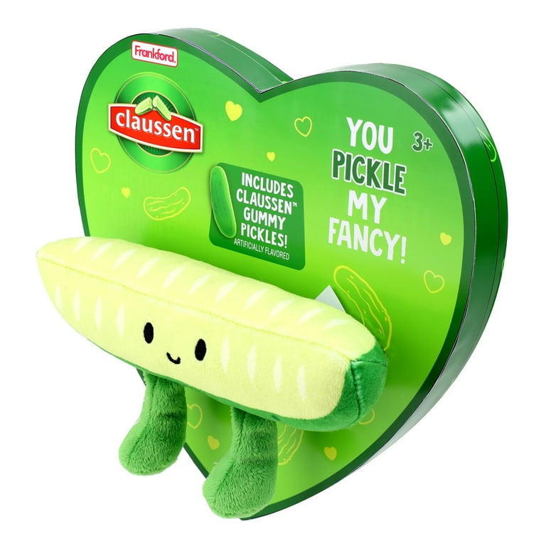 Frankford Claussen Fruit Flavor Gummy Candy Pickle Valentine's