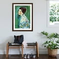 thumbnail image 3 of Art.com Portrait of a Lady Art Print by Gustav Klimt, Brown Frame Wall Art, 32" x 44", 3 of 5