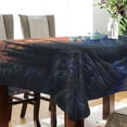 thumbnail image 4 of Yayeee Tablecloths for Rectangular Tables 54 x 54 inch Party Table Cover, Mountains and Forests, 4 of 6