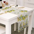 thumbnail image 1 of Hbdhejl Petit Drapeau de Table Frais Printemps et Été Imprimé Fleur Lin Nappe 7, 1 of 6