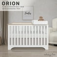 thumbnail image 2 of Dream On Me Orion 5-in-1 Convertible Crib with Removable Changing Tray, Vintage White Oak, 2 of 16