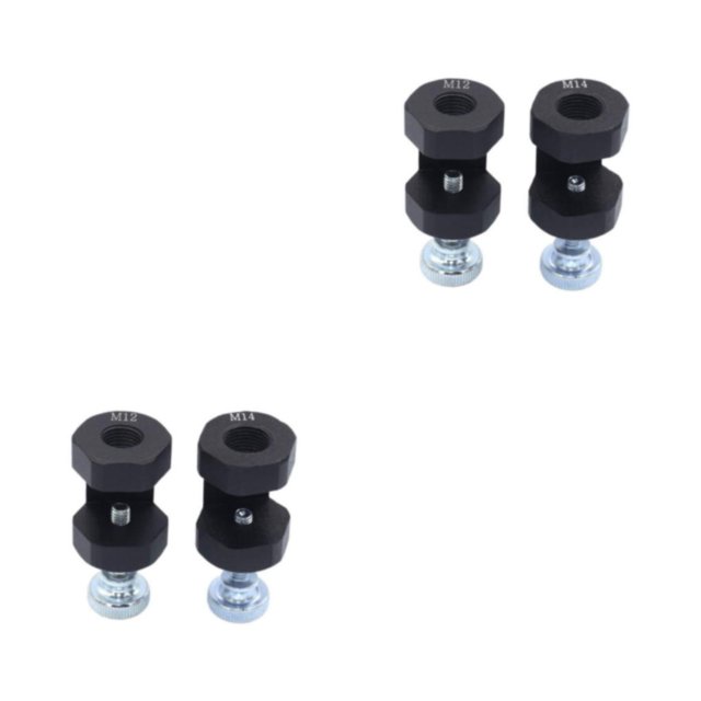 Ruiboury Convenient Car Spark Plug Gap Tool Easy To Operate And Durable Professional Engine Spark Plug Caliper 12mm 14mm M12+M14 2Set