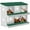 Green | 6 Compartment, variant on Emorefun Chicken Nesting Boxes with 6 Compartments, Heavy-Duty Egg Laying Box for Poultry Coops, Red