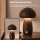 thumbnail image 5 of Lámpara de escritorio Mushroom 450mAh USB Touch Night Light Brillo de 3 velocidades (B Walnut) Likrtyny Para estrenar, 5 of 6