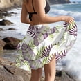 thumbnail image 6 of Midi Skirts for Women, Women's Sarong Coverups Beach Wrap Sheer Bikini Wraps Chiffon Cover Ups for Swimwear, 6 of 6