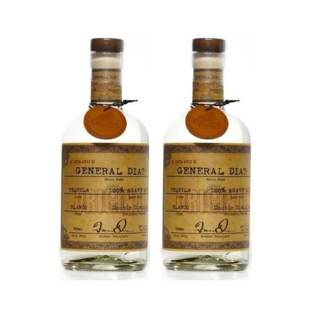Duo Pack Tequila General Diaz Blanco 750 Ml General Díaz Tequila, Blanco